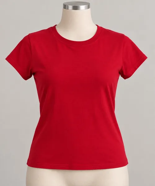 Blusa básica vermelha
