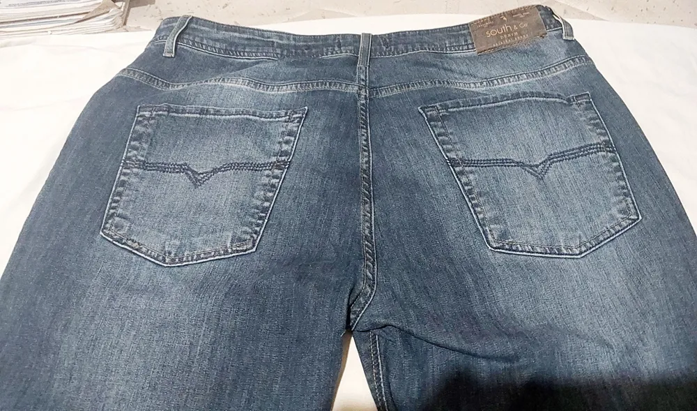 calça jeans masculina da marca south & co