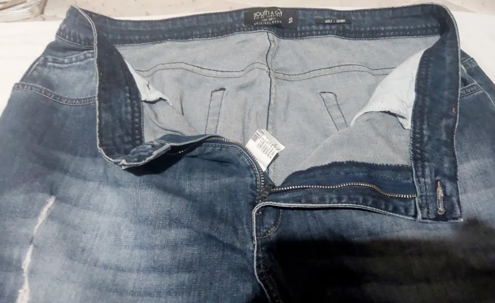 calça jeans masculina da marca south & co