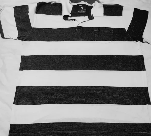 camisa polo, listrada, da marca south & co., original