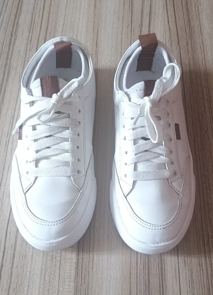 Tenis Ana Capri Branco Feminino Original