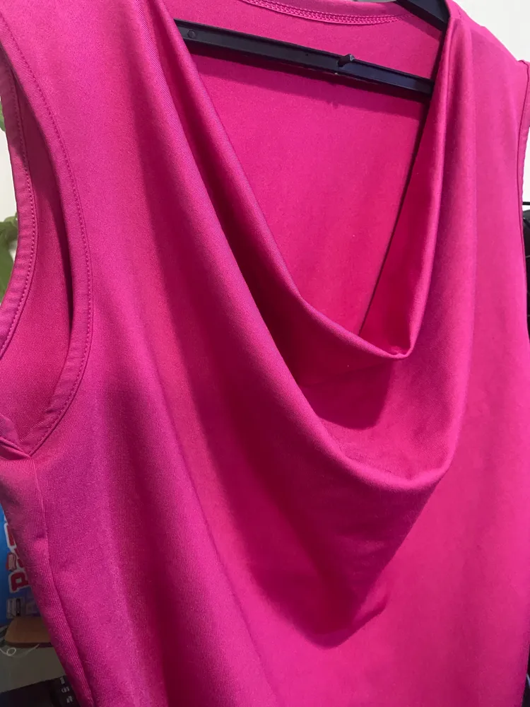 blusa decote envelope pink