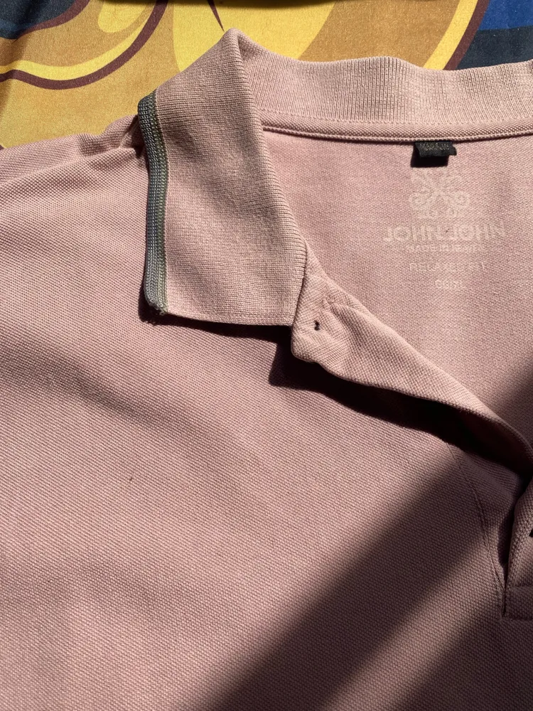 camiseta masculina lacoste lilas 46