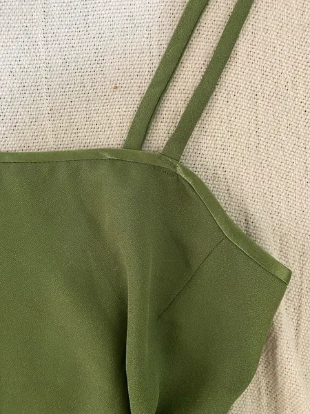 Blusa alcinha verde tamanho M/G