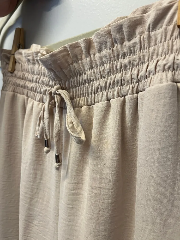 Conjunto de cropped e calça