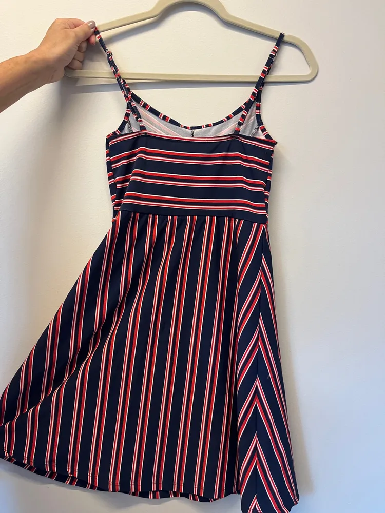 Vestido listrado