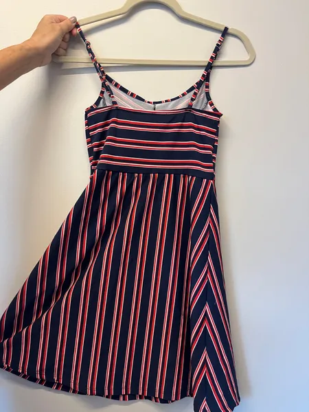 Vestido listrado