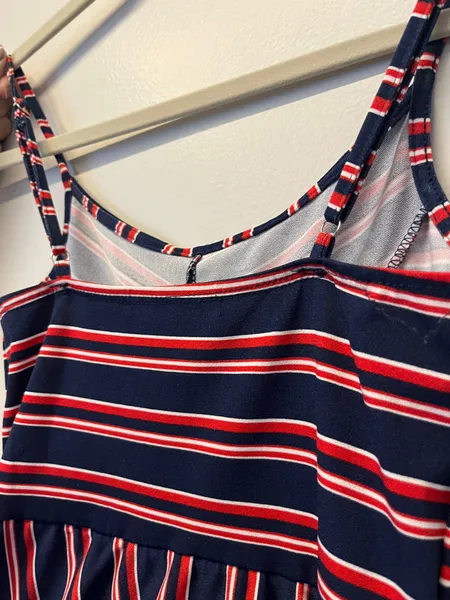 Vestido listrado