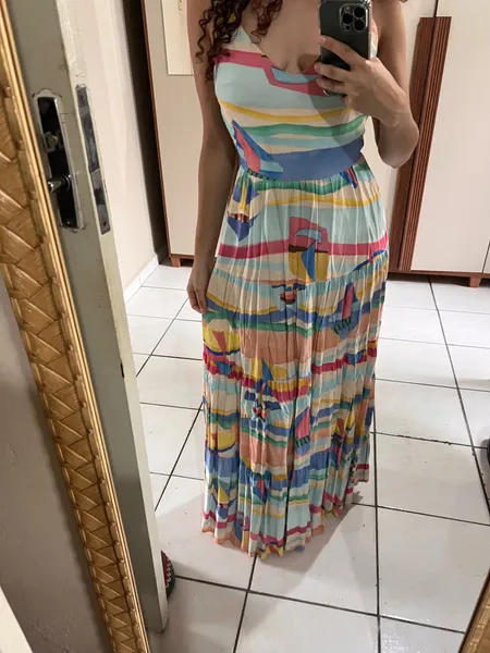 Vestido longo Lez a Lez