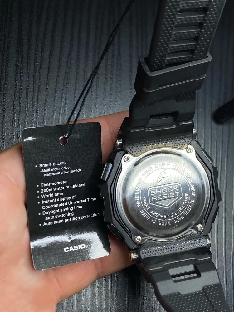 Relogio casio gshock wr20bar novo