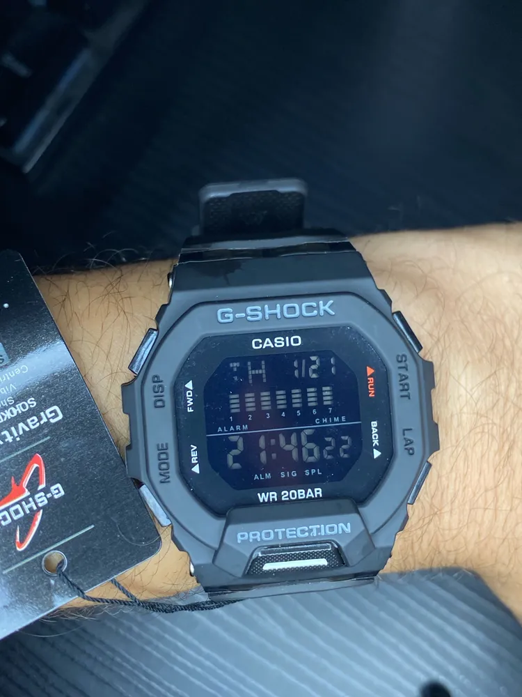Relogio casio gshock wr20bar novo