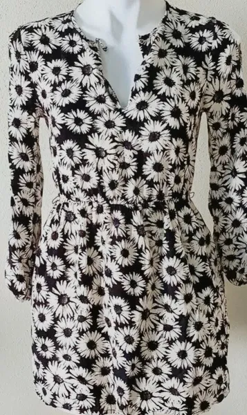Vestido manga longa