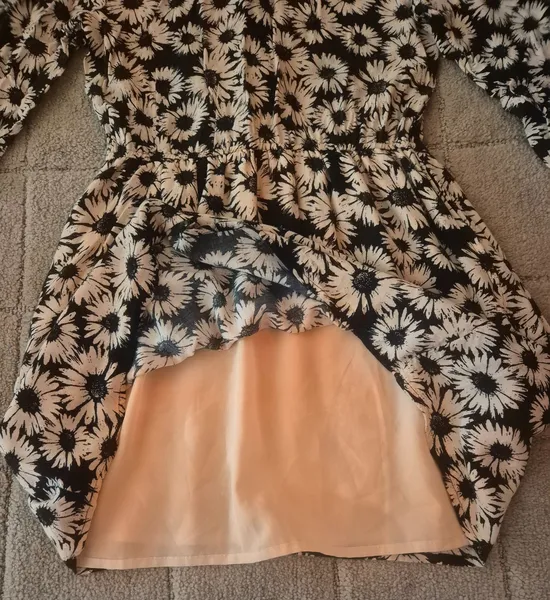 Vestido manga longa