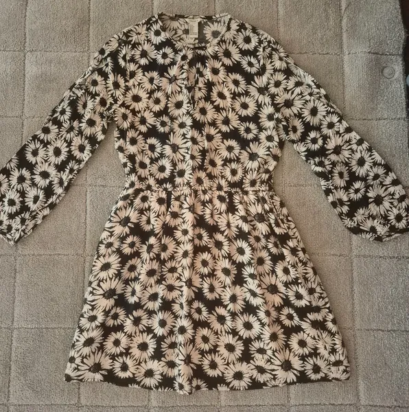Vestido manga longa
