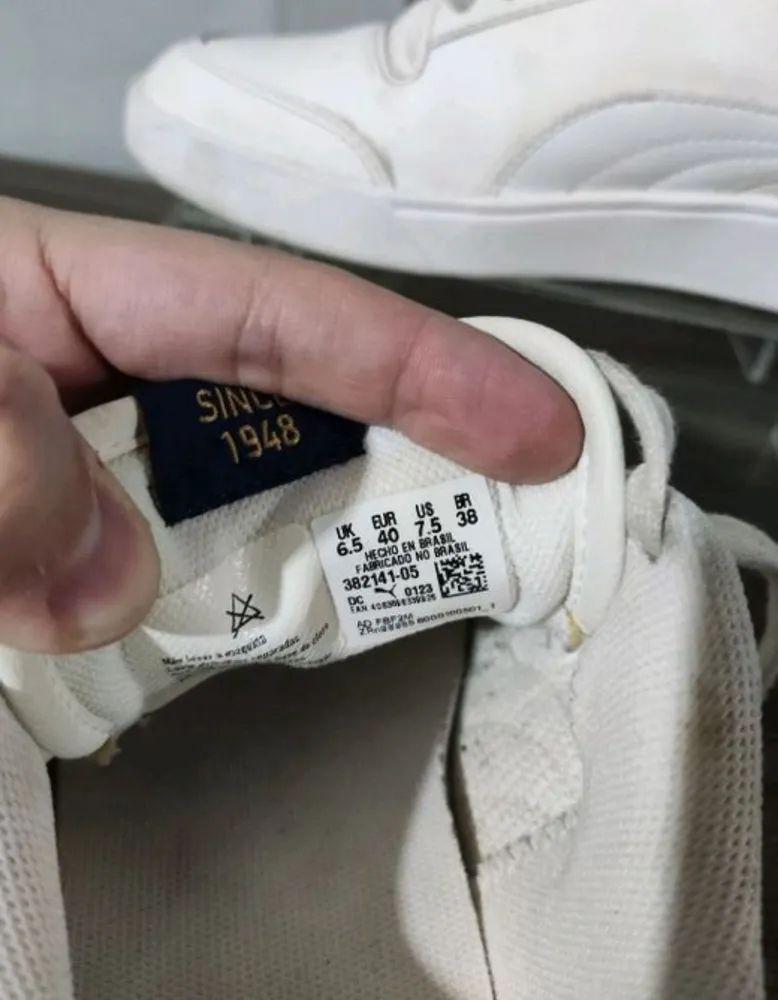 Tenis Puma unissex branco 38