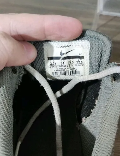 tênis nike sb feminino cinza 34