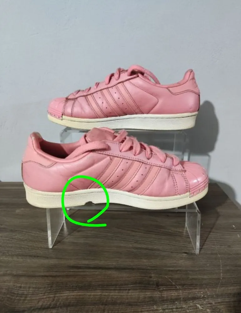 tênis adidas superstar rosa 35