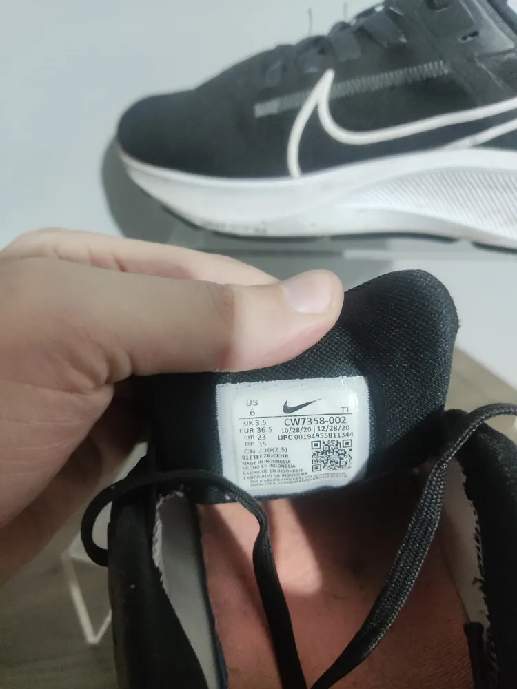 tênis feminino nike air zoom pegasus 38 número 35