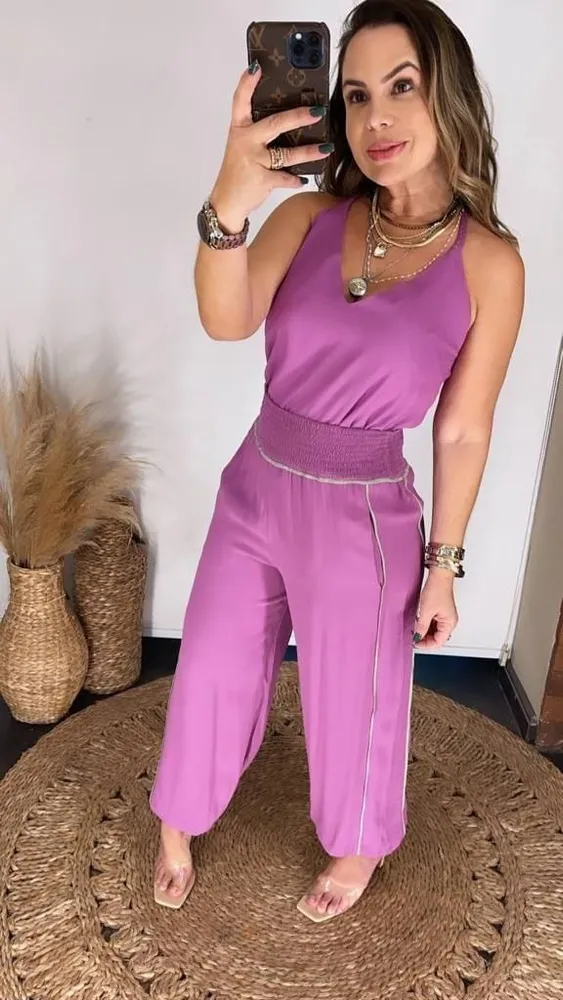 Calça estilo Aladim