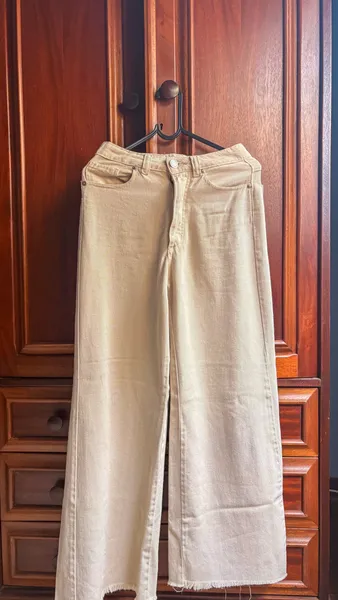 calça nexo bege, tamanho 32