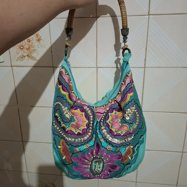 bolsa de ombro accessorize vintage indiana y2k