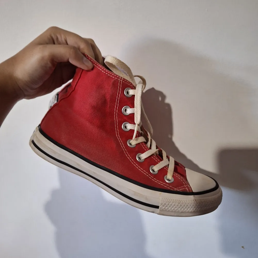 All Star Converse Vermelho Original Tam 34
