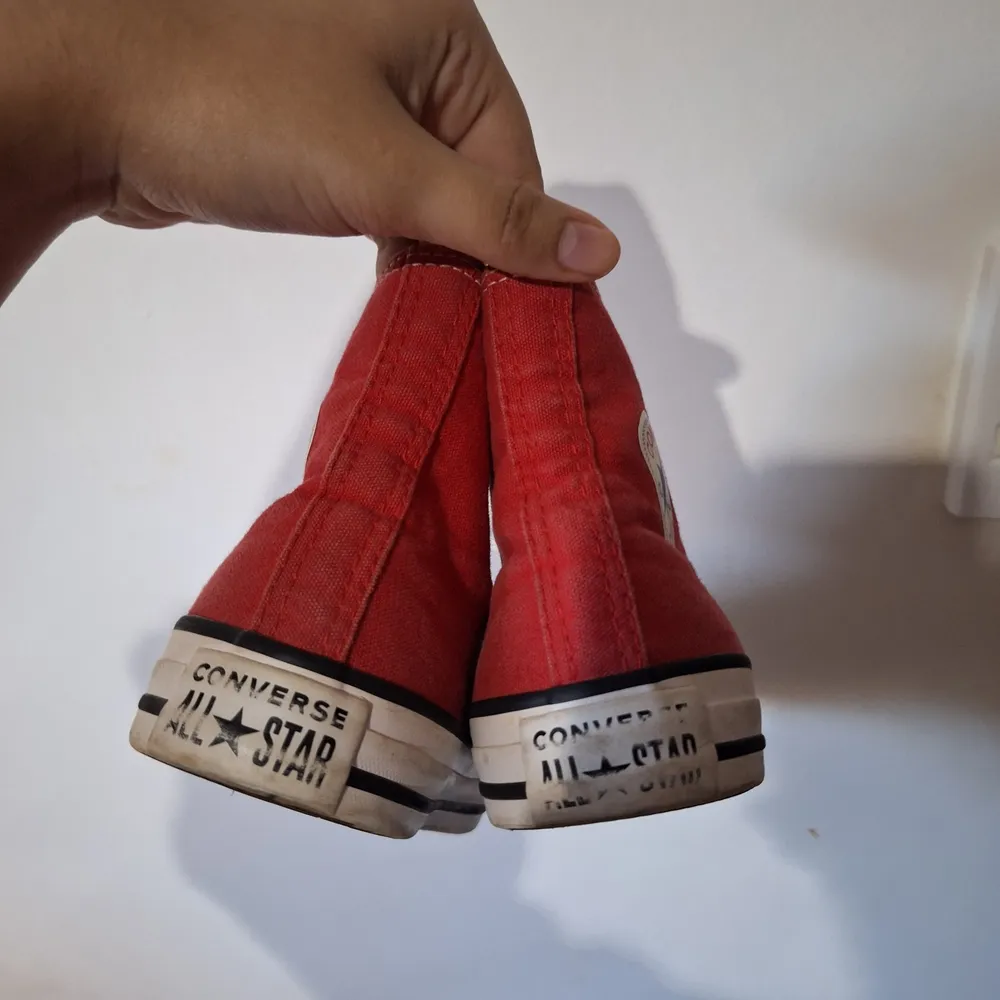 All Star Converse Vermelho Original Tam 34