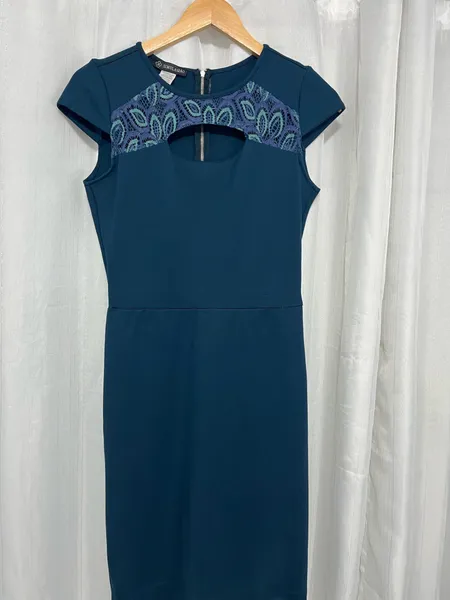 vestido azul