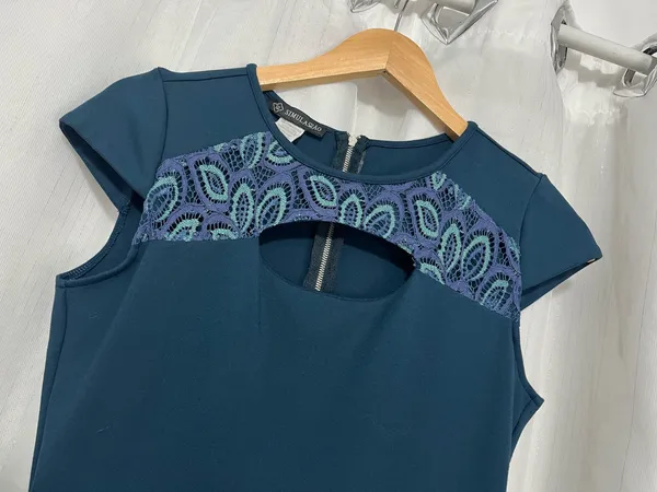 vestido azul