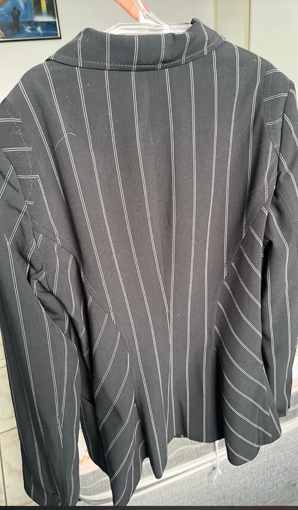 blazer Le Lis Blanc risca de giz