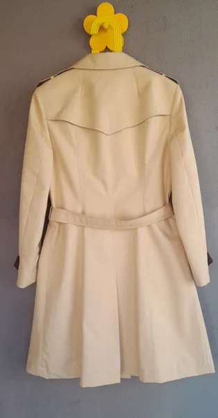 trench coat vintage impermeavel bege