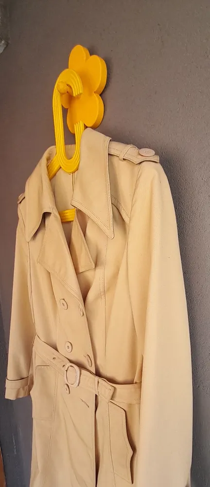 trench coat vintage impermeavel bege