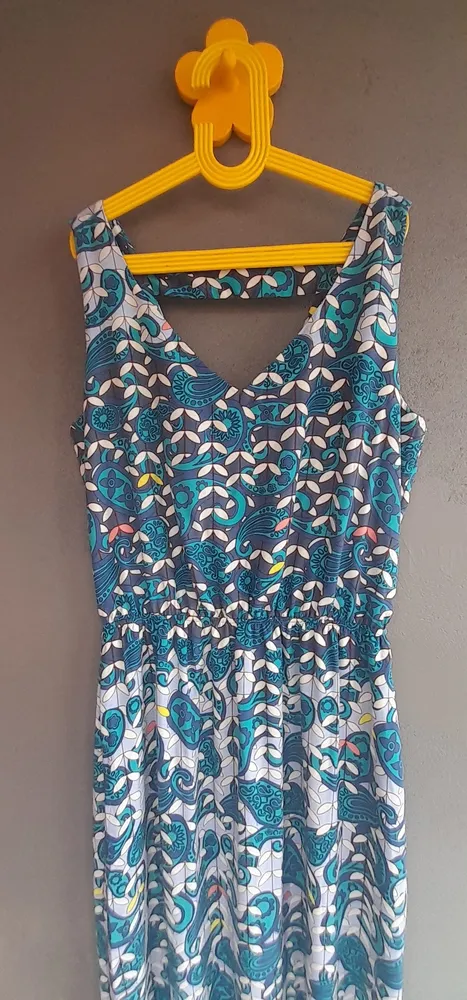 vestido longo dona frida