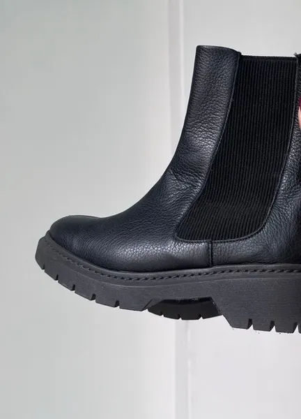 bota couro chelse usaflex