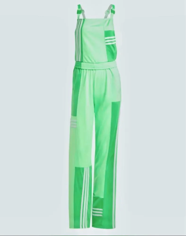 macacão adidas originals verde pp