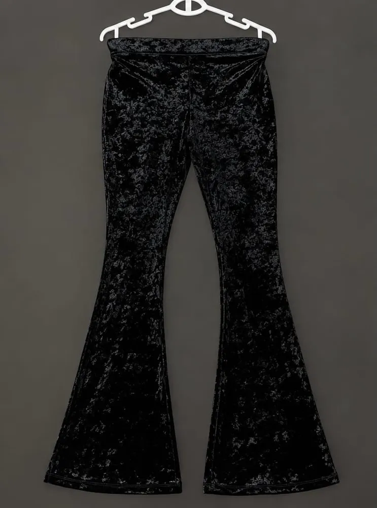 Calça Flare Forever 21 em Suede/Camurça PP