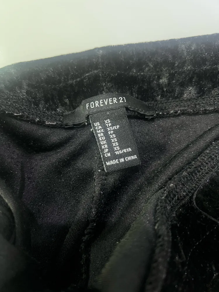 Calça Flare Forever 21 em Suede/Camurça PP