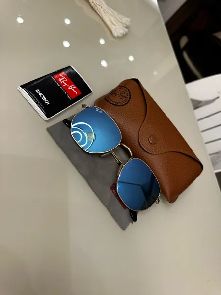 Oculos Exagonal RayBan Original