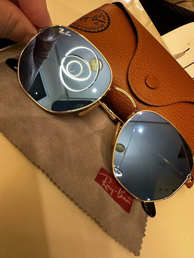 Oculos Exagonal RayBan Original