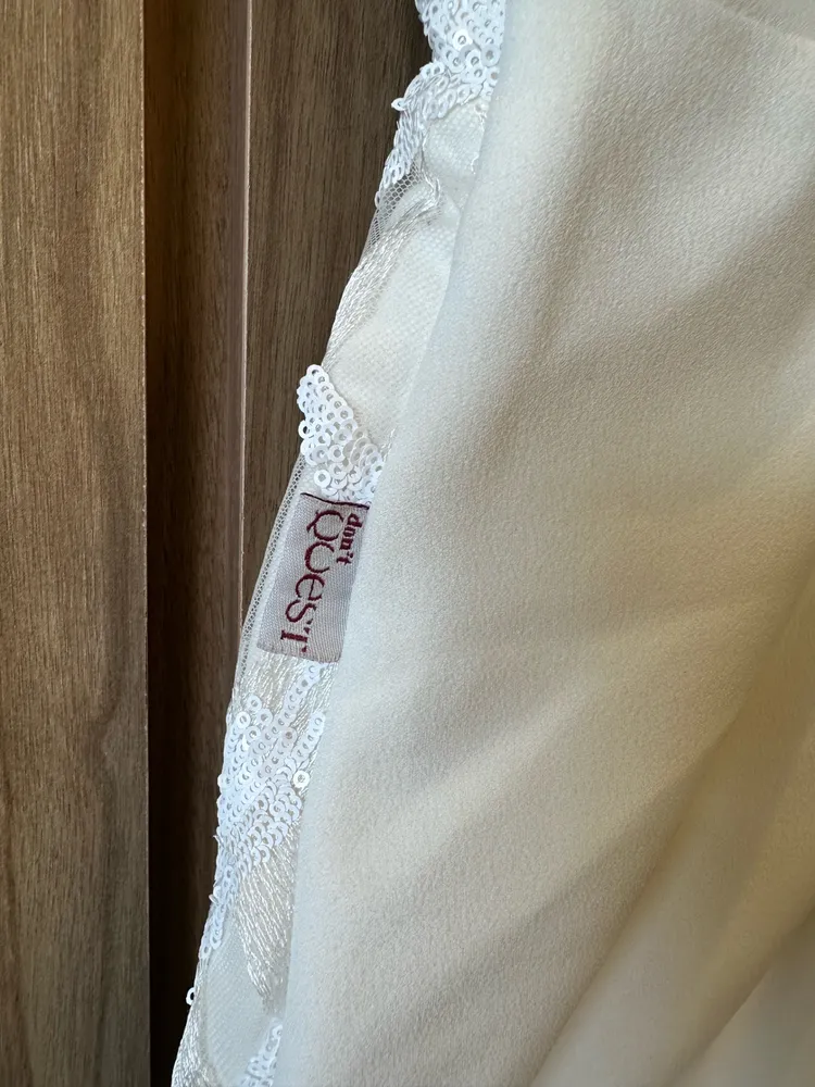 Vestido Branco Dont Quest P
