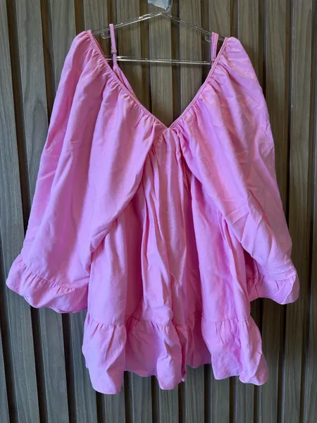 Vestido Layza Aguiar Rosa P
