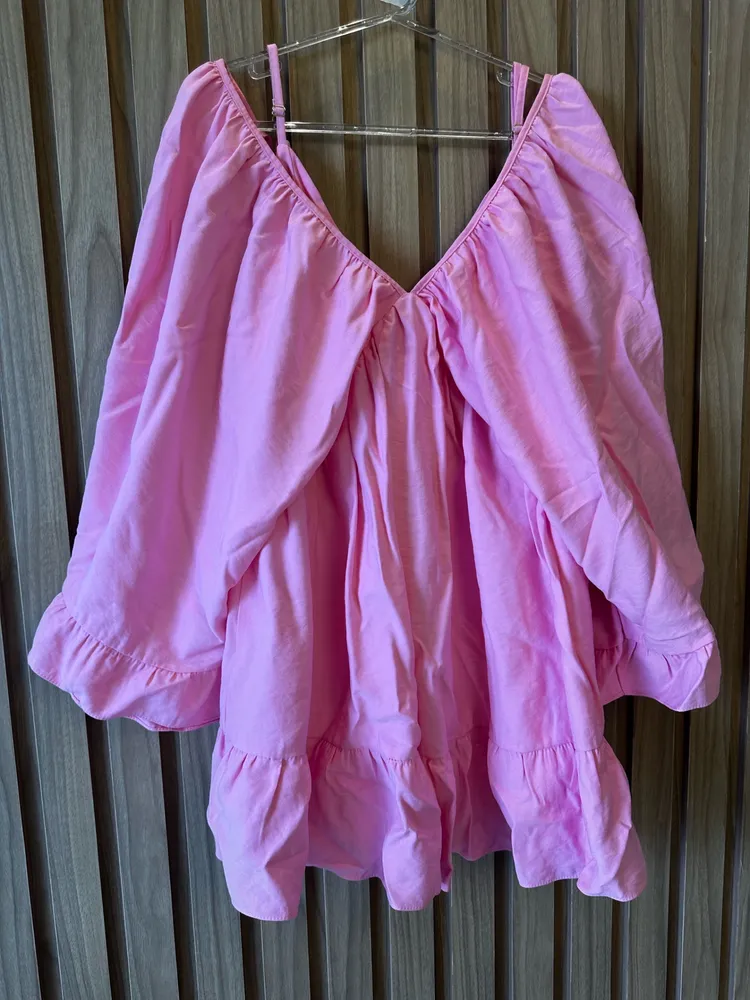 Vestido Layza Aguiar Rosa P