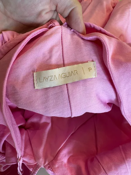 Vestido Layza Aguiar Rosa P