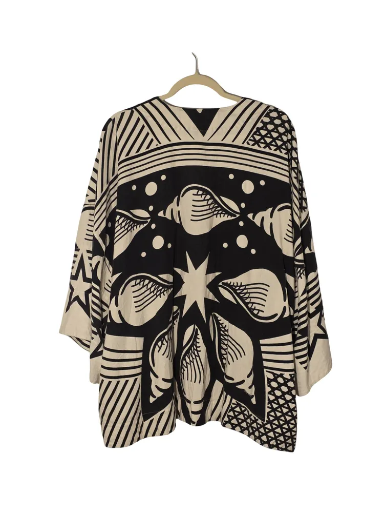 Kimono Farm estampado linho