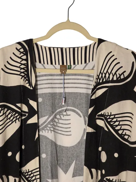 Kimono Farm estampado linho