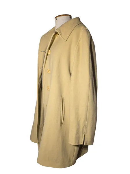casaco vintage italiano de lã e cashmere