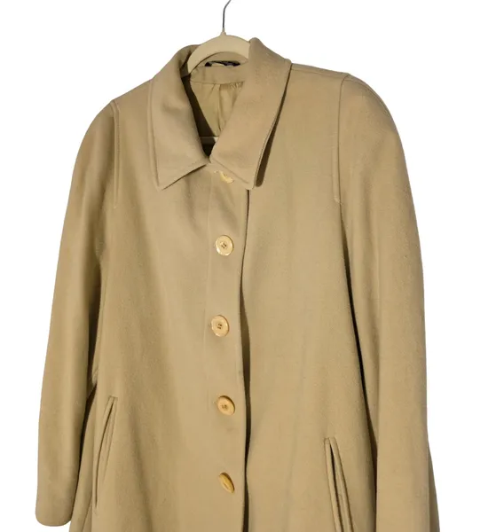 casaco vintage italiano de lã e cashmere