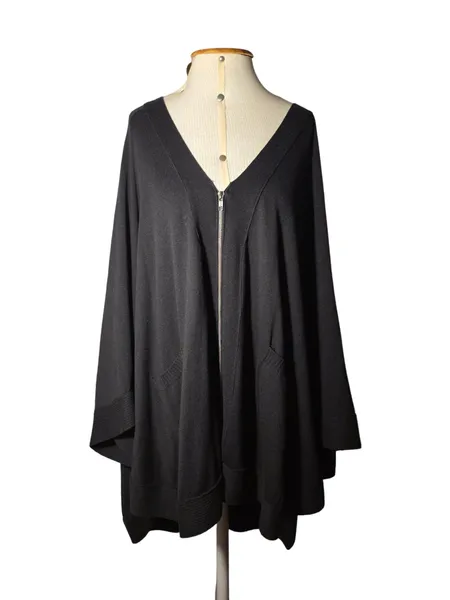 Blusa ampla Rudge com zíper