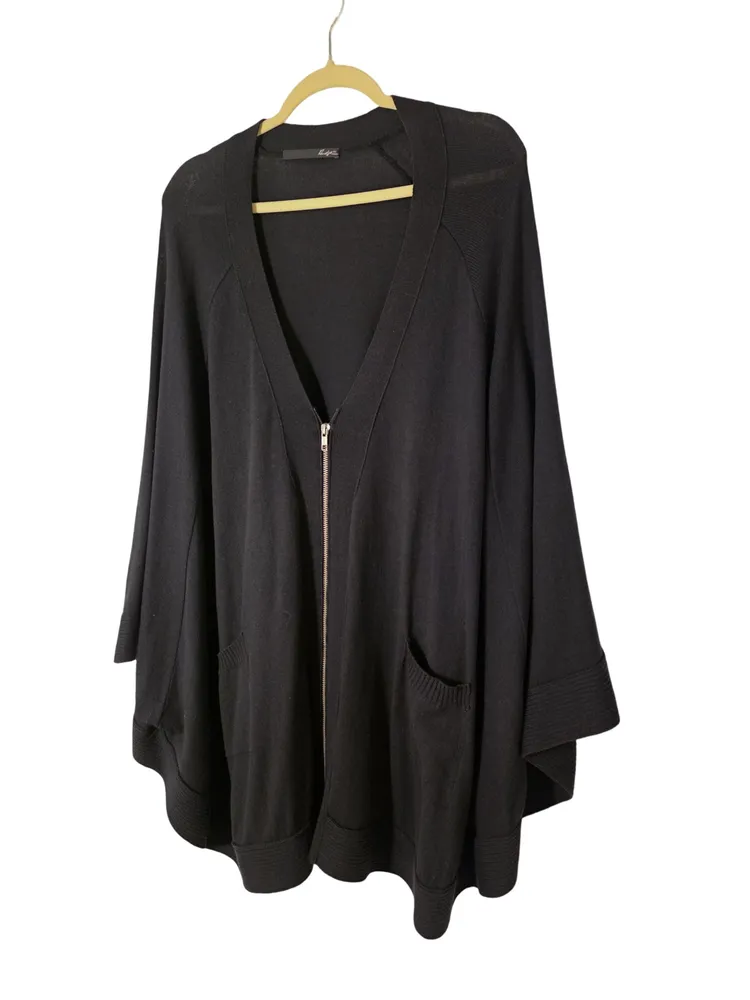 Blusa ampla Rudge com zíper