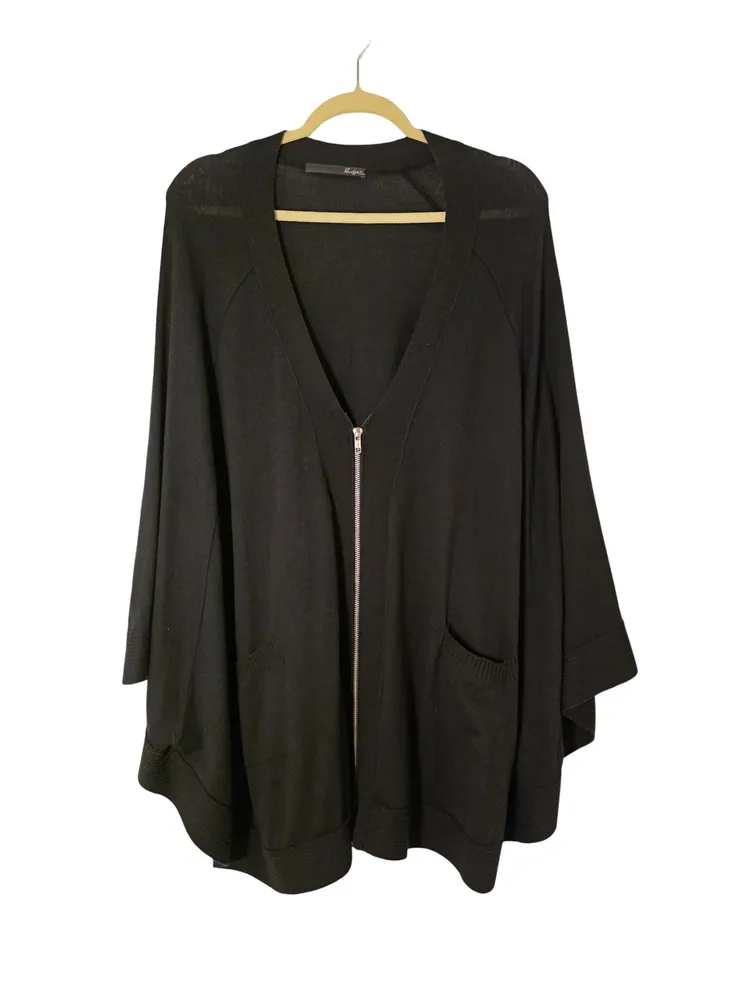 Blusa ampla Rudge com zíper